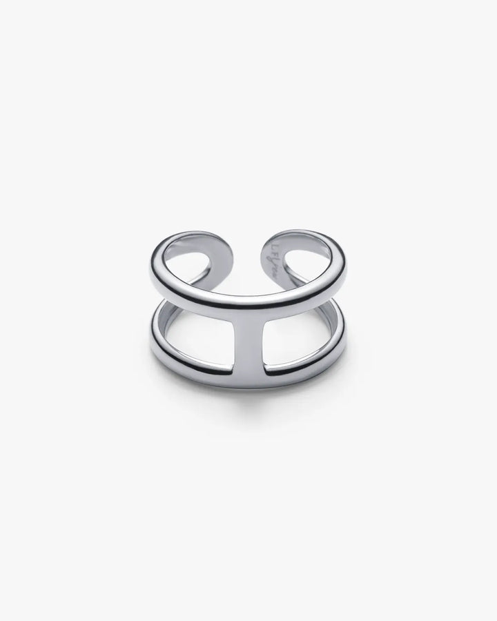 316L h ring #R24